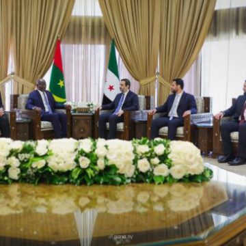 الشيباني يبحث مع نظيره الموريتاني التعاون المشترك في مختلف المجالات