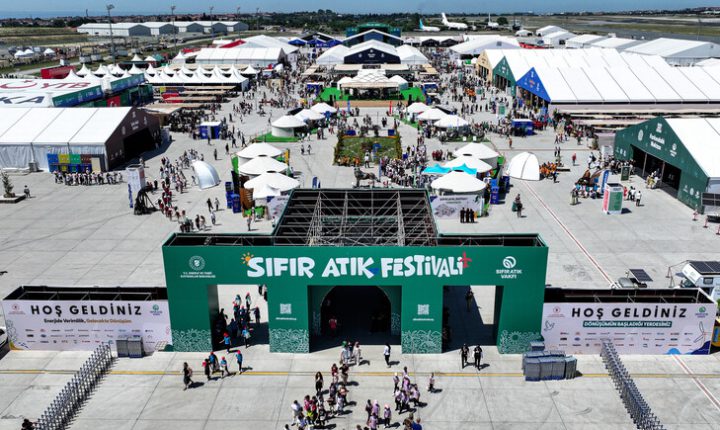 انطلاق مهرجان “صفر نفايات” في مطار أتاتورك بإسطنبول