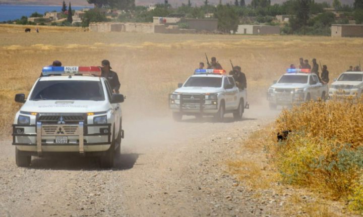 قوى الأمن الداخلي في حلب تقبض على متورطين باعتداءات على حواجز أمنية  في عين العرب