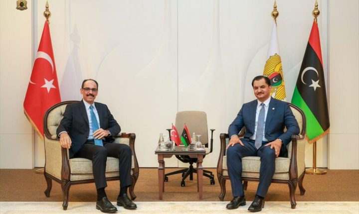 مباحثات تركية ليبية بشأن تعزيز التعاون الثنائي