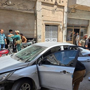 جرحى بانفجار قنبلة داخل سيارة في مدينة الباب في ريف حلب
