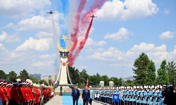 أردوغان يستقبل ترامب بمراسم رسمية