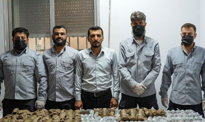 أمانة الجمارك في منفذ جديدة يابوس تضبط 226 قنبلة كانت متجهة إلى لبنان