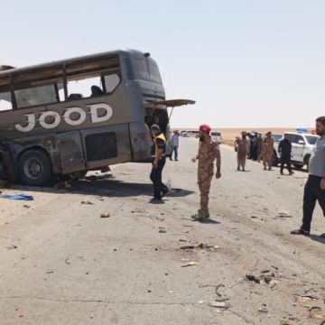 وفاة 35 شخصاً جراء حادث سير على طريق دير الزور دمشق