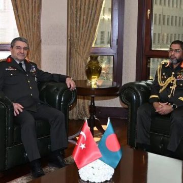 مباحثات عسكرية تركية بنغالية في أنقرة
