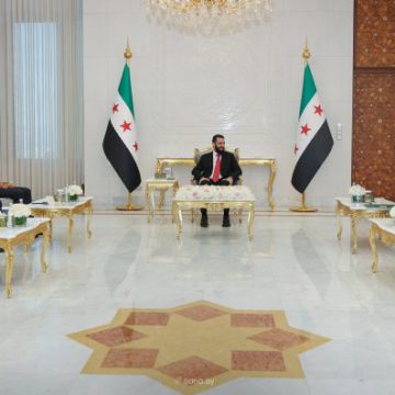 الشرع يبحث مع وفد ليبي تعزيز التعاون الاقتصادي والتجاري