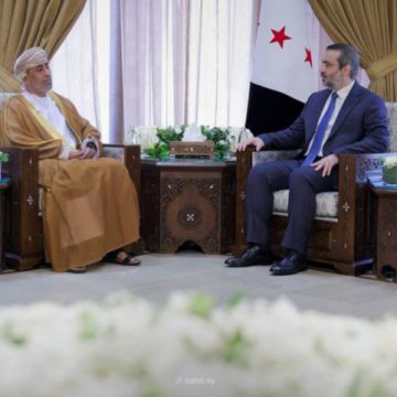 الشيباني يستقبل سفير سلطنة عُمان بمناسبة انتهاء مهامه