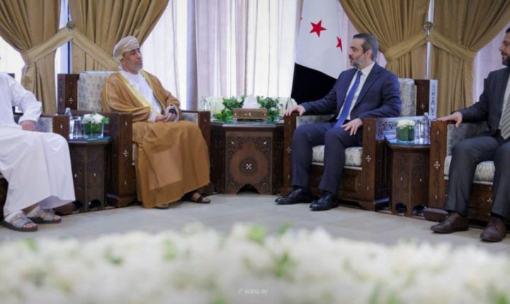 الشيباني يستقبل سفير سلطنة عُمان بمناسبة انتهاء مهامه