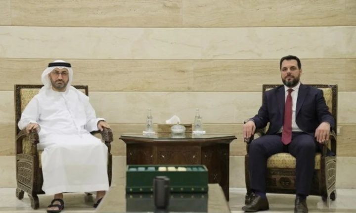 الخارجية تبحث مع سفير الإمارات تعزيز العلاقات والتعاون المشترك