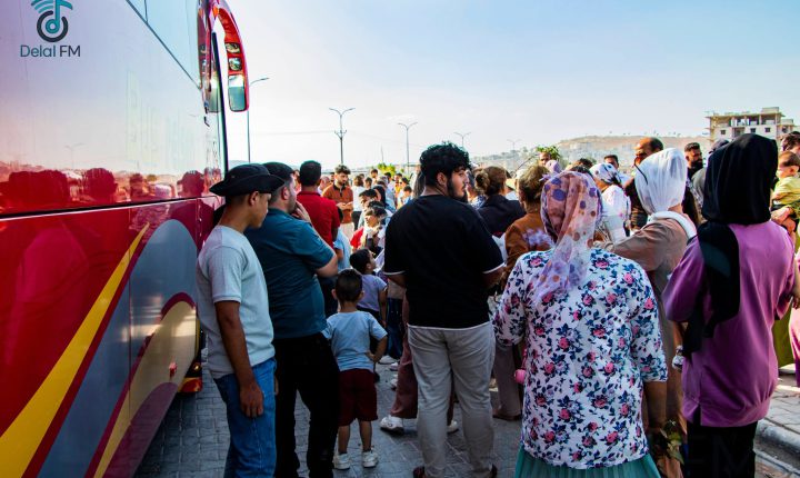 اكتمال عودة نازحي عفرين من الحسكة بوصول ألف عائلة