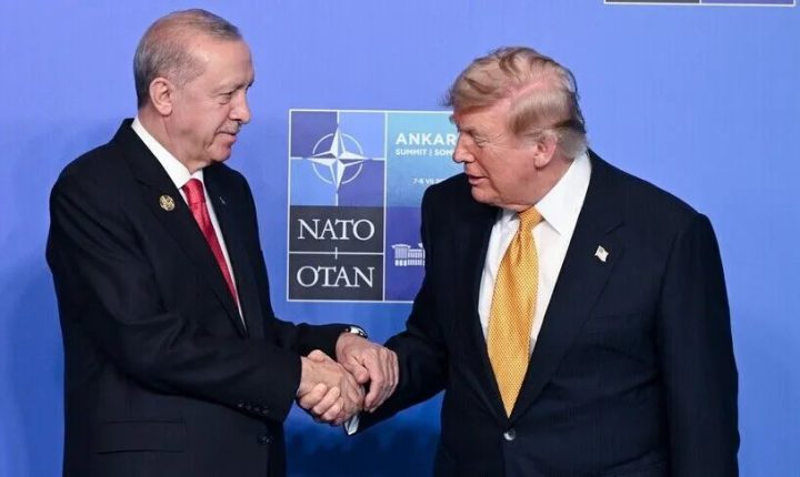 أردوغان يبحث مع ترامب العلاقات الثنائية وقضايا إقليمية وعالمية