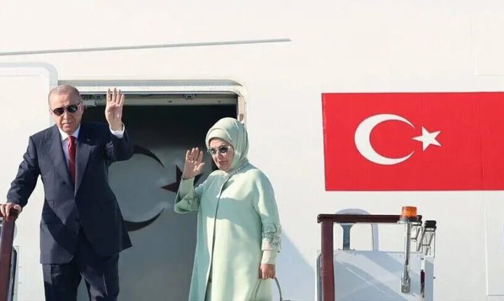 أردوغان يغادر أنقرة متوجهًا إلى قرغيزيا للمشاركة في قمة شنغهاي