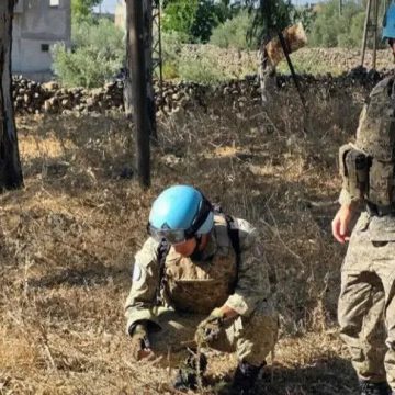 “أندوف” تزيل مخلفات حربية وأجساما غير منفجرة بريف القنيطرة