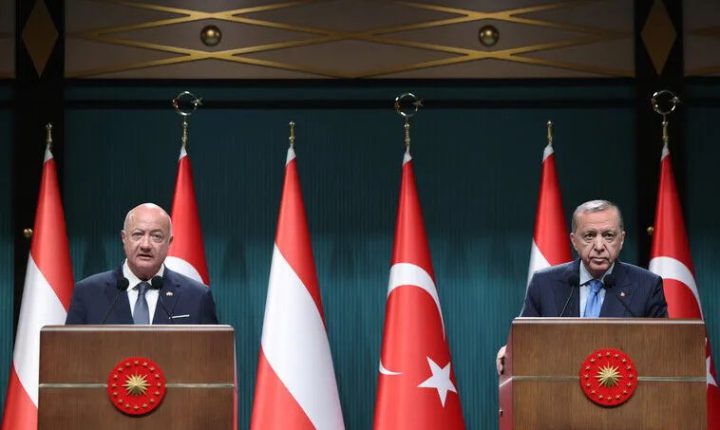 أردوغان: لدينا إمكانات تعاون مهمة مع النمسا في الطاقة والدفاع