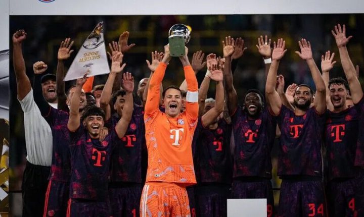 🏆 بايرن ميونخ يحسم القمة أمام دورتموند ويتوج بالسوبر الألماني للمرة الثانية عشرة