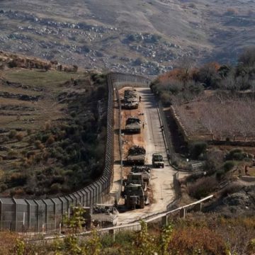 قوات الاحتلال الإسرائيلي تنصب حاجز تفتيش في صيدا الجولان بريف القنيطرة
