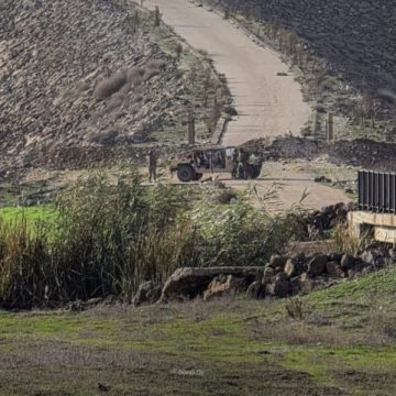 قوات الاحتلال الإسرائيلي تتوغل في منطقة وادي الرقاد ‏بريف درعا الغربي‎ ‎