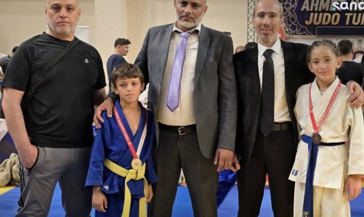 أربع ميداليات لسوريا في بطولة أنقرة الدولية للجودو للأشبال والبراعم