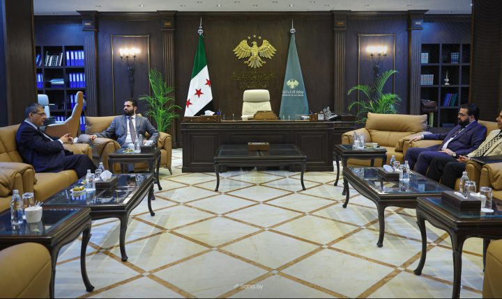 وزير الداخلية يستقبل سفير جمهورية لبنان بدمشق