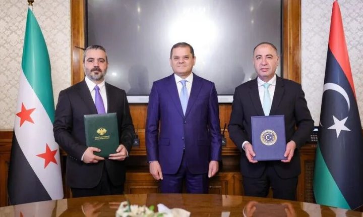 الشيباني يوقّع اتفاقية لتفعيل التعاون مع ليبيا ويبحث تطوير العلاقات الثنائية
