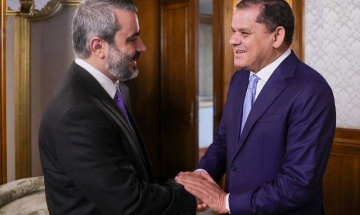 الشيباني  يبحث مع رئيس حكومة الوحدة الوطنية في ليبيا العلاقات الثنائية بين البلدين