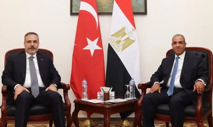 مصر وتركيا تؤكدان أهمية الحفاظ على وحدة سوريا وإدانة الانتهاكات الإسرائيلية لأراضيها