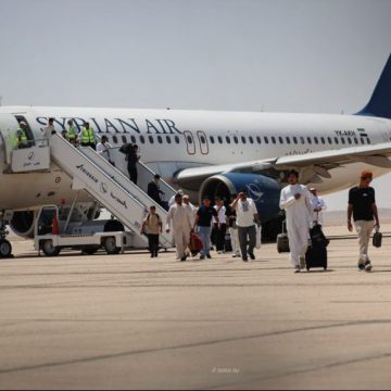 بعد استئناف الرحلات الداخلية.. مطار دير الزور يستقبل أول رحلة دولية
