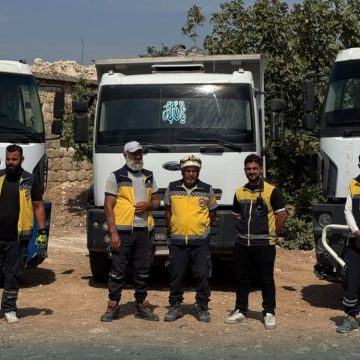 انطلاق المرحلة الثانية من مشروع إزالة الأنقاض في حلب وريفها