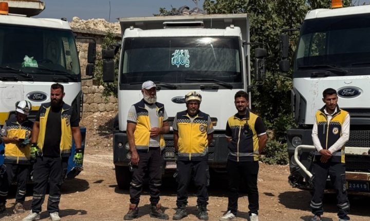 انطلاق المرحلة الثانية من مشروع إزالة الأنقاض في حلب وريفها