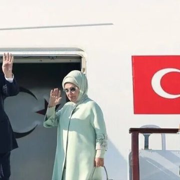 الرئيس أردوغان يغادر قرغيزستان عقب مشاركته في قمة شنغهاي