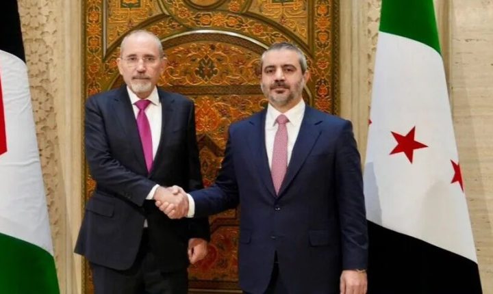 وزيرا خارجية سوريا والأردن يبحثان التعاون والتطورات الإقليمية